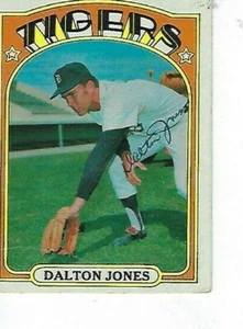 DALTON JONES FIRMADA 1972 TOPPS #83 - TIGRES DETROIT - Imagen 1 de 1