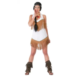 Ladies Sexy Indian Princess Halloween Fancy Dress Costume - Picture 1 of 6