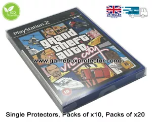 Sony Playstation 2 (PAL) Game Box Protector Display Cases - Picture 1 of 9