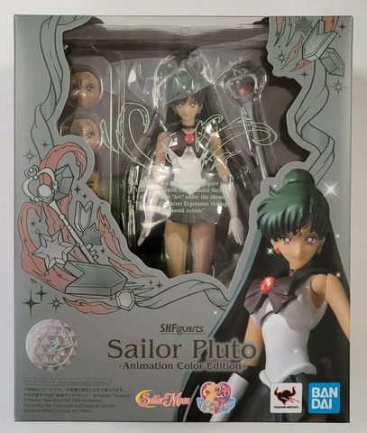 Bandai S.H. Figuarts SAILOR PLUTO Animation Color Edition Sailor Moon Figure NEW Cover