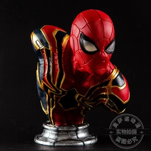 Avengers Spider-Man Büstenfiguren Modell 1:1 Skulptur handgefertigt Weihnachtsgeschenk - Bild 1 von 7