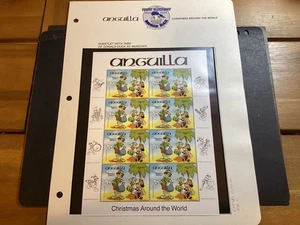 ICOLLECTZONE Anguilla  603 Sheet  XF  NH Disney Set Complete (C100) - Picture 1 of 1