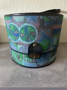 Vintage Cylinder Twist Latch Hat Wig Purse - Bagmaster, Miami 8.5" x 10" - Picture 1 of 10