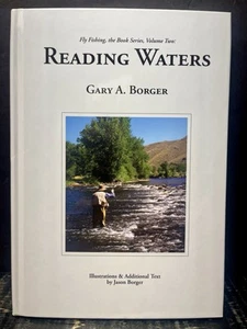 Reading Waters by Gary Borger 2011 Hardback Like New Signed Q - Picture 1 of 6