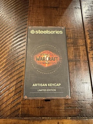 Steelseries World Of Warcraft Limited Edition Artisan Keycap New In Box In Hand - Image 1 of 4