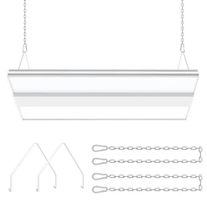 150W LED Linear High Bay Light Industrial Warehouse Hanging Light Fixture 5000k - Picture 1 of 10