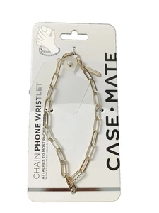 Case-Mate - Chaîne de bracelet pour la plupart des téléphones portables - Or NEUF !!! - Photo 1 sur 1