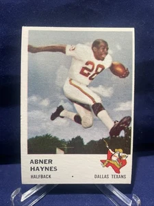 1961 Fleer Dallas Texans # 203 Abner Haynes - Picture 1 of 2