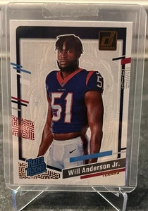 Will Anderson Jr Rated Rookie Donruss Canvas 2023 RC Portrait - Bild 1 von 1