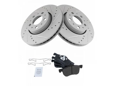 Kit de pastillas de freno y rotor delantero para Volvo V70 2001-2007 32245SQZG 2002 2003 2004 Foto 1 de 2