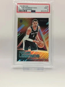 2023-24 Panini Recon Victor Wembanyama Future Legends Rookie RC #14 PSA 9 - Imagen 1 de 1