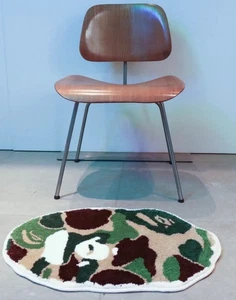 Authentic a bathing ape bape abc camo rug mat green new - Picture 1 of 7
