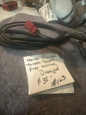 Interruptor de arranque manillar derecho Honda VTX1800 02-08 abierto con cables leer #123 Foto 1 de 4