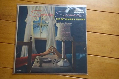 RAY CHARLES SINGERS "SUNRISE SERENADE" LP 12" RECORD VG DECCA [52] - Image 1 of 4
