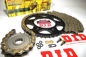 KTM 690 DUKE/R DID VX3 2008-2019 oro 520 X-Ring 15/42 kit cadena y piñones - Imagen 1 de 1