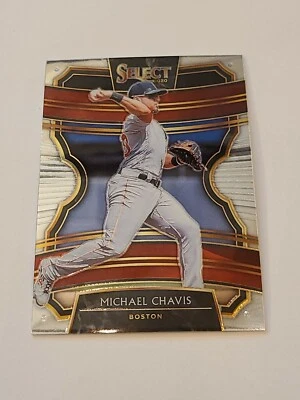 2020 Michael Chavis Panini Select - Image 1 of 2