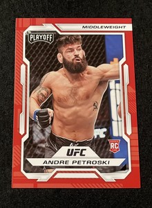 Andre Petroski Playoff Rookie Card 💎 2023 Chronicles UFC #167 RC