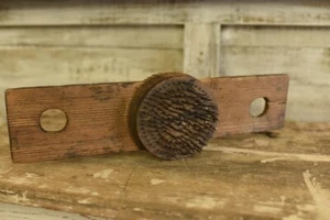 Frühe alte primitive Beikel Wollkamm antike Schafe Bauernhaus Spikennägel - Bild 1 von 9