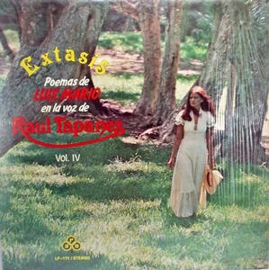 Raul Tapanes Extasis Poemas de Luis Mario Vol IV   LIKE NEW  LP - Bild 1 von 2