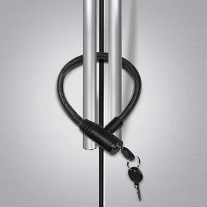 Fridge Lock Refrigerator Lock with Keys Childproof Lock for French Door Fridge - Picture 1 of 7