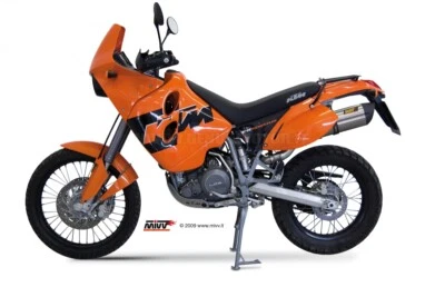 Silenciador de escape Mivv Suono acero inoxidable para Ktm Lc4 640 Adventure 2003 > 2006 Foto 1 de 3