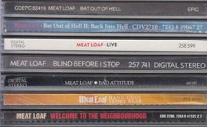 MEAT LOAF - 7 CD-Pack - 7x Album - SAMMLUNG PAKET - Bild 1 von 8