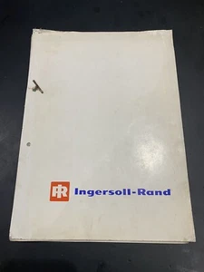 Ingersoll Rand Cabezal 600 Sl Compresor de Aire Operation,Mantenimiento & Partes - Picture 1 of 12