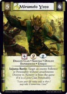 L5R CCG BtD Before The Dawn Mirumoto Yozo (Exp) x3 - Picture 1 of 1