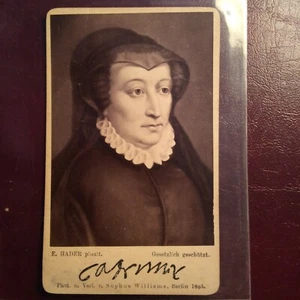 C.D.V / THÈME / FEMME CÉLÈBRES / CATHERINE DE MÉDICIS - Picture 1 of 2