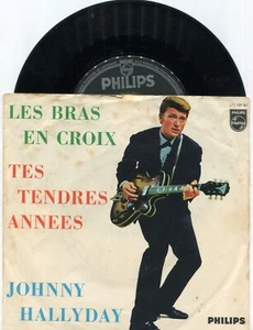 Single Johnny Hallyday: Les Bras En Croix (Philips 373 121) D  - Picture 1 of 1