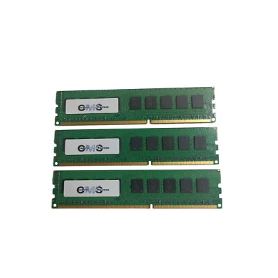 24GB (3x8GB) Memory RAM FOR Dell PowerEdge T110 II 1333MHz ECC Module C93 - Image 1 of 3