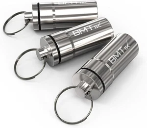 Dog ID Barrel Tube for Collar, Large Size, Super Strong Aluminium, 3 Pack - Picture 1 of 7