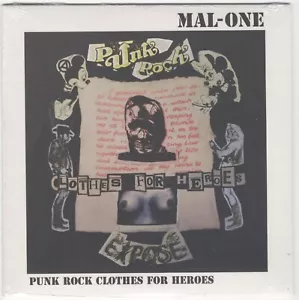 MAL-ONE Punk Rock Clothes For Heroes Ltd 7" New - Picture 1 of 2