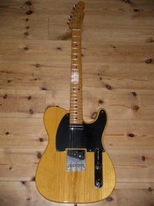 FENDER JAPAN 2013 Re TELECASTER Butterscotch Blonde 1952 GIG BAG Ship from JAPAN - Picture 1 of 8