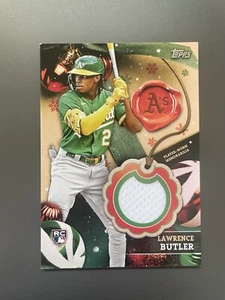 2024 Topps Holiday Relic Card #RC-LB - Lawrence Butler RC Rookie - Bild 1 von 2