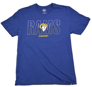''47 Los Angeles Rams NFL Split Squad Royal Blue T-Shirt - Picture 1 of 2