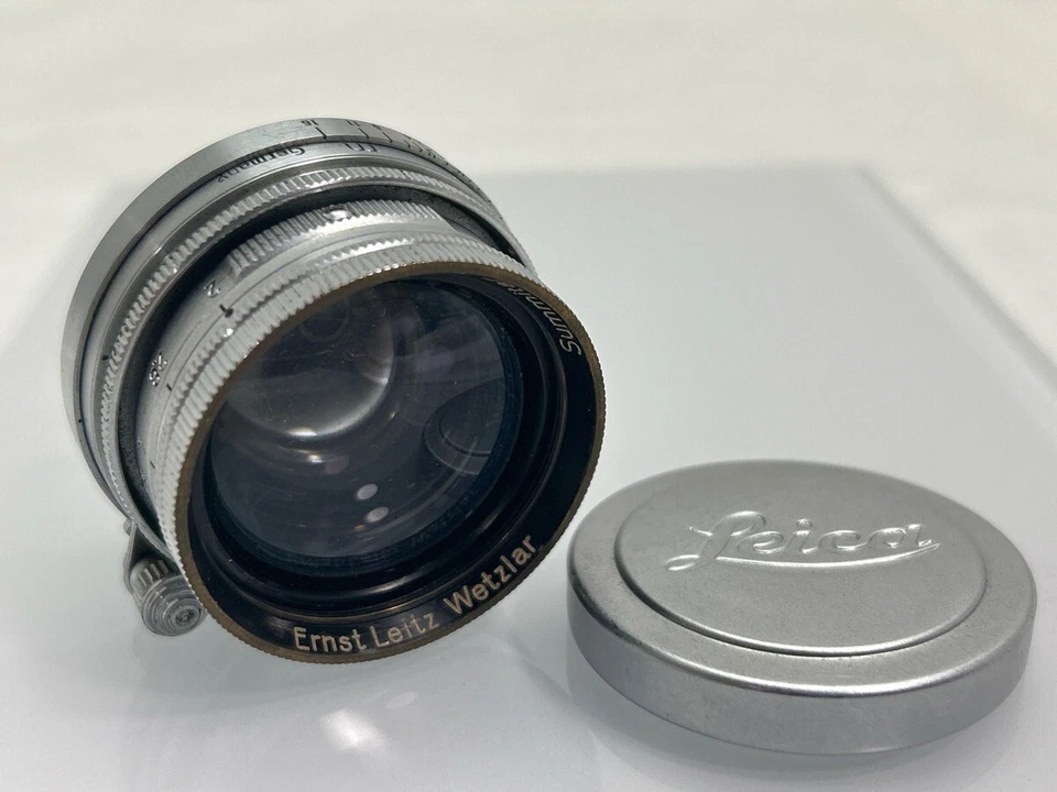 Ernst Leitz Wetzlar Summitar 5cm (50mm) f/2 L39 mount ca. 1946 Nr. 6 (NJL027379) - Image 1 of 4