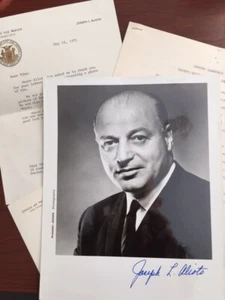 JOSEPH L. ALIOTO SIGNED PHOTO 36TH MAYOR OF SAN FRANCISCO, ANTITRUST LAWYER - Imagen 1 de 1
