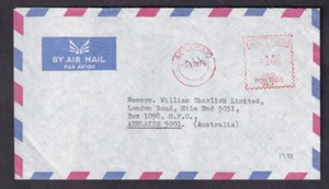 ABu-Dhabi 1976 Gray Mackenzie & Co 140f meter mark to Adelaide Australia - Picture 1 of 2
