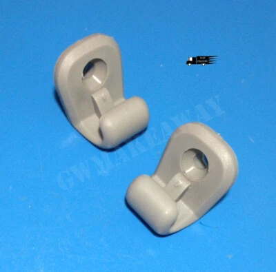 Sun Visor Gray Clip for Mitsubishi Eclips L200 Pajero Montero Sport 3000GT Colt - Image 1 of 3