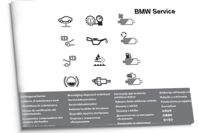 BMW Deutsches sauber Serviceheft von 2008 - Bild 1 von 3