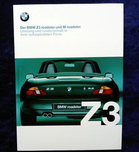 BMW Z3 Roadster 1.8 2.0 2.8 M-Roadster Prospekt 1.2000 mit den Farben u. Polster - Picture 1 of 12