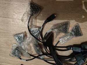HP 690265/C OCTOPUS CABLE MUX Fan Out 8 ports, 10Pin RJ45 To RS232 J2482-60014 - Photo 1/5