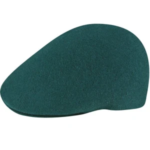 KANGOL ® ORIGINAL 507 SEAMLESS WOOL CAP FLATCAP SCHIEBERMÜTZE MÜTZE PETROL NEU - Bild 1 von 1