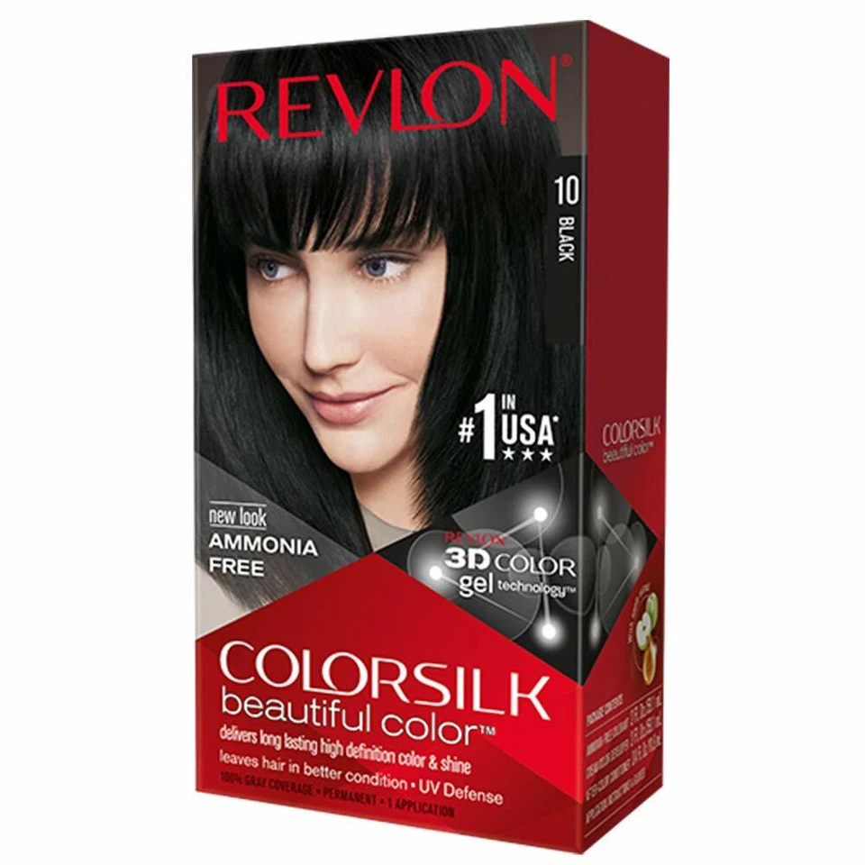 Paquete Revlon Colorsilk Natural Permanente Cabello Colores Rubio Negro Morena Rojo Foto 1 de 1
