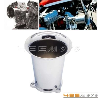 Limpiador de admisión de aire carburador Billet Velocity Stack CV para Harley Chopper Foto 1 de 4