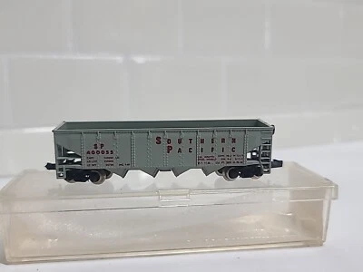 Life-Like N Scale S786C 4 Bay Hopper Southern Pacific SP #40055 Steel Wheels VG - Image 1 of 4