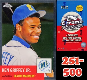2022 Topps Chrome Platinum Anniversary A La Carte Complete Your Set #251 - 500 - Picture 1 of 1