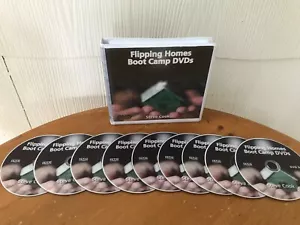 FLIPPING HOMES & UGLY HOUSE BOOTCAMP BY STEVE COOK - ON 9 DVD'S! - Picture 1 of 9