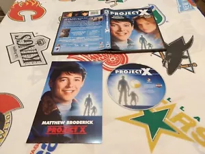 Project X DVD Matthew Broderick Helen Hunt Schimpanse 80er Film Mini Poster - Bild 1 von 4